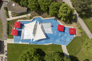 Freibad in Kirchheim unter Teck/DE