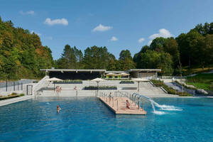 Freibad in Sigmaringen/DE