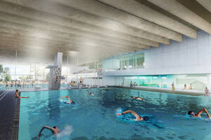 Schwimmbad Wasserland in Bonn/DE