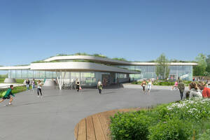 Wettbewerb Centre Aquatique Grenouill&egrave;re in Antony/F