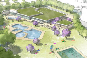 Wettbewerb Freizeitbad in Saarburg/DE