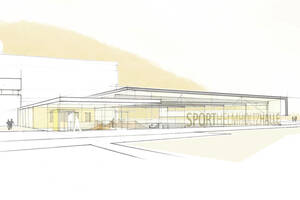 Wettbewerb Sporthalle in Heidelberg/DE
