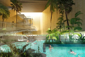 Wettbewerb Wassersportanlage Nauticaa in Li&eacute;vin/FR