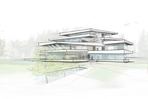 Wohnhaus bei Moskau/RUS