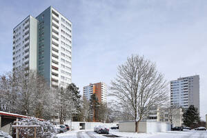 Wohnhochh&auml;user in Ulm/DE